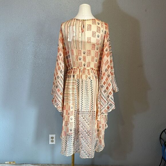 NEW Soft surroundings Terra Fresca midi caftan dress size M - Picture 7 of 9